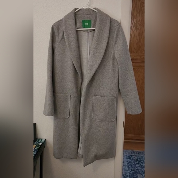 dip Jackets & Blazers - Grey trench coat